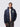 Navy Cambridge University puffer jacket, with embroidery on the left chest