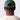 Bottle green cap with size-adjustment buckle