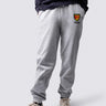 undergraduate cuffed sweatpants, made from soft cotton fabric, with Clare logo