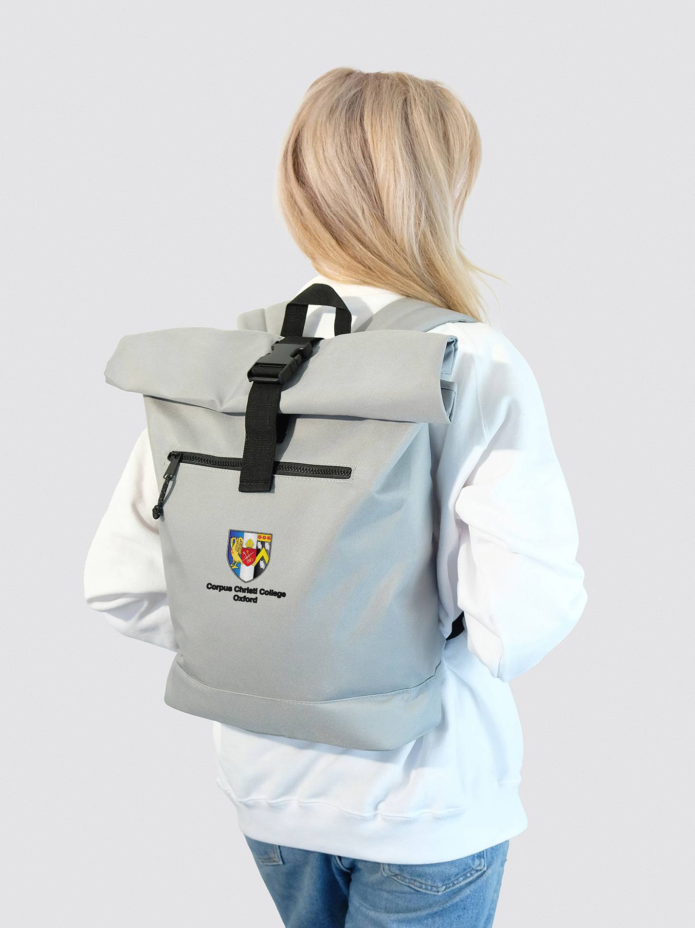 Corpus Christi College Oxford Roll Top Backpack