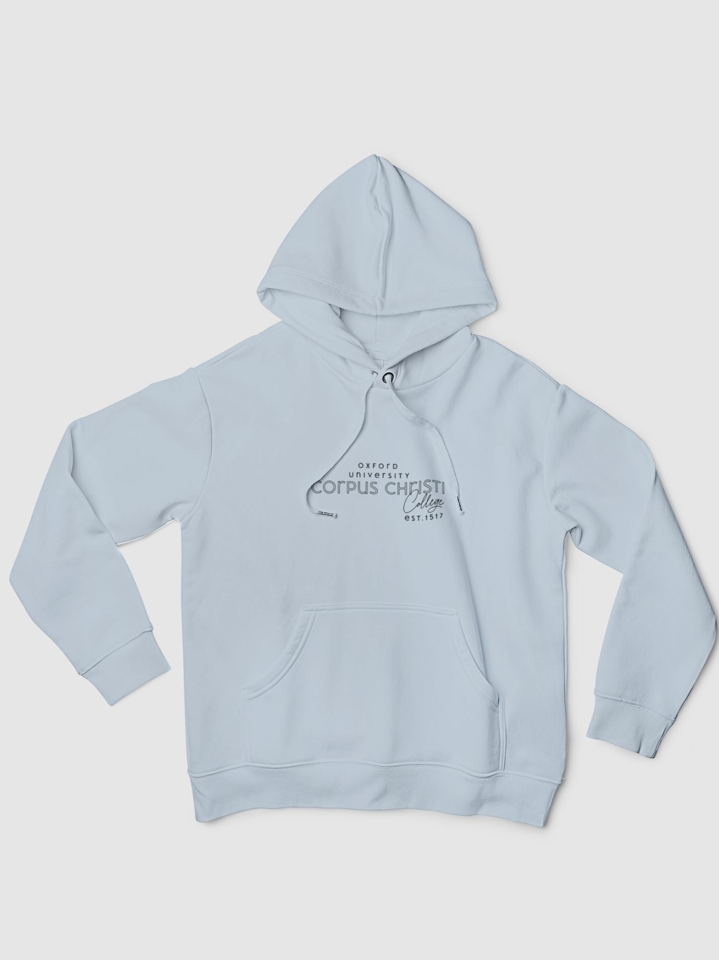 Corpus Christi College Oxford Signature Collection 3.0 Embroidered Heavyweight Hoodie