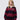 Emmanuel College rugby shirt, with burgundy and navy stripes