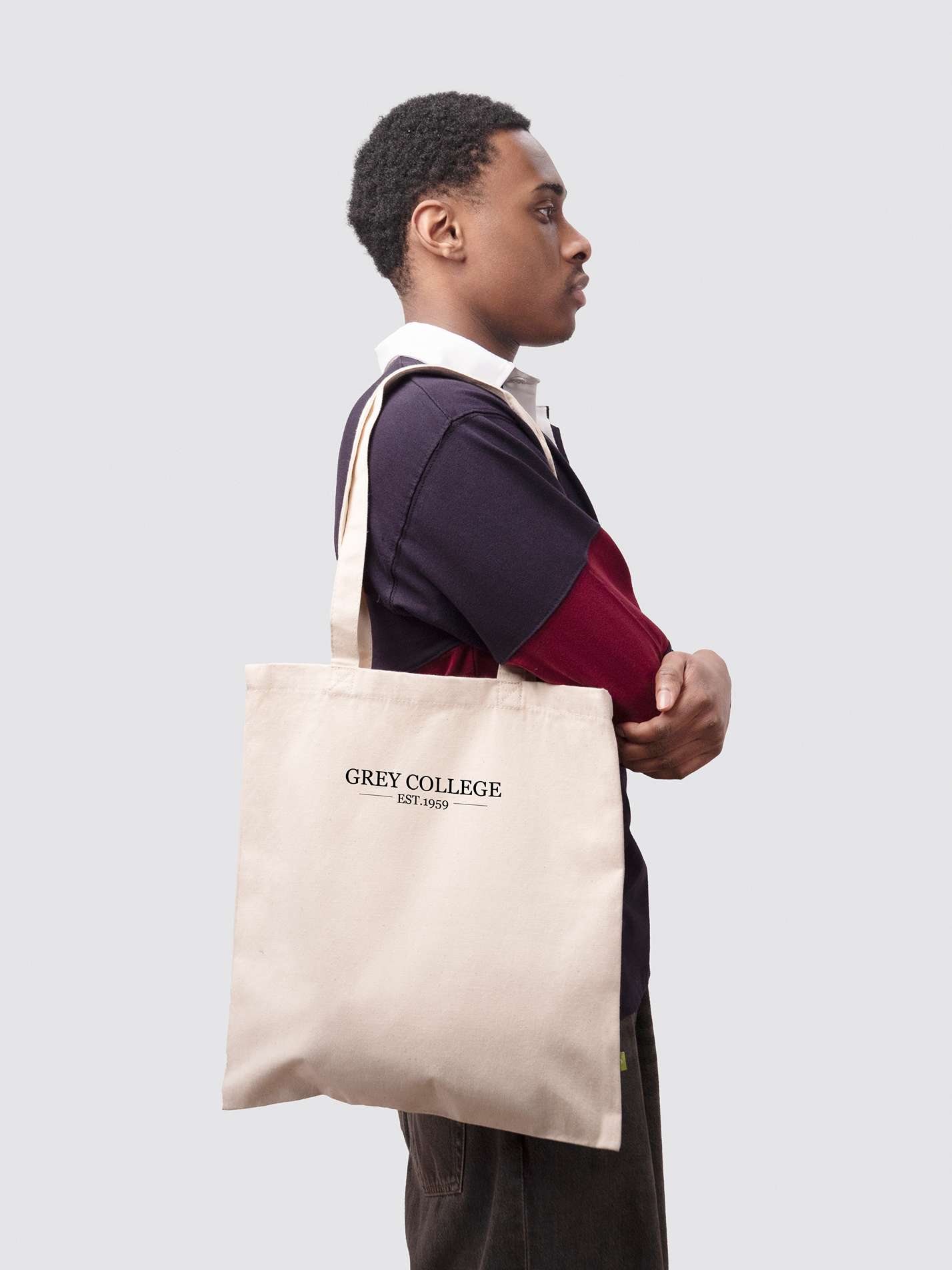 Grey College Durham Organic Cotton Tote Bag