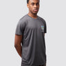 High-performance, crested university t-shirt, with quick-drying fabric
