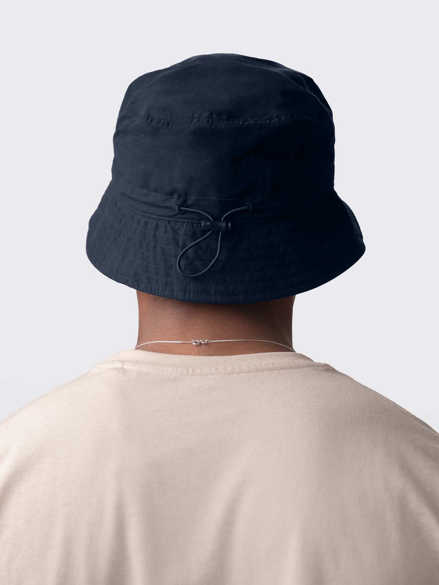 Sustainable bucket hat, made from eco-friendly recycled polyester