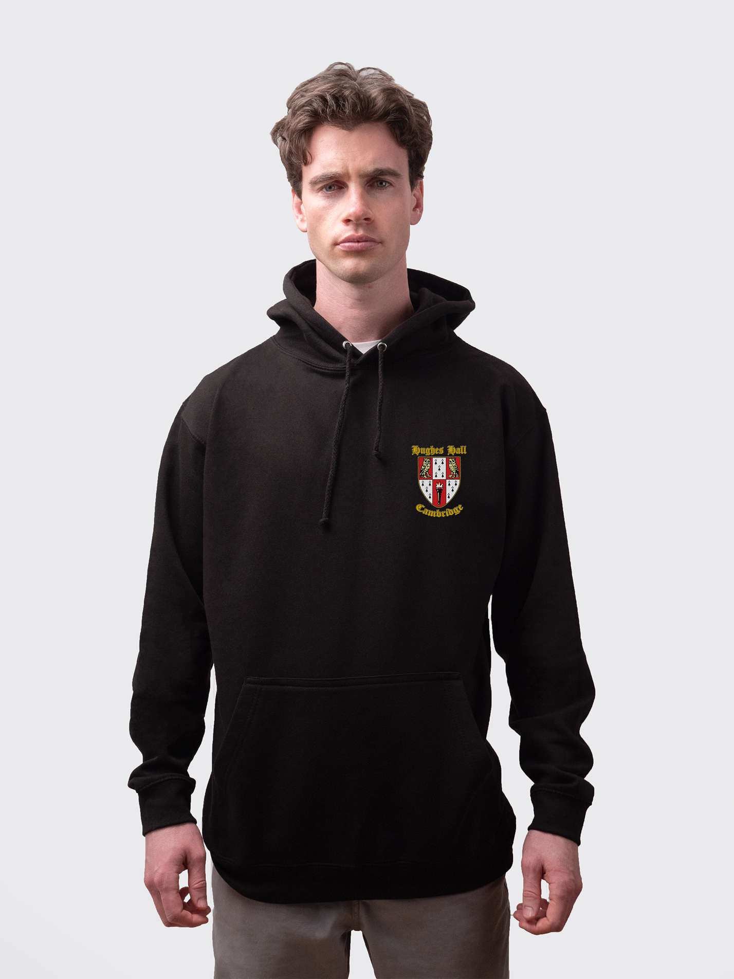 Cambridge uni embroidered hoodie, with name or initials personalisation