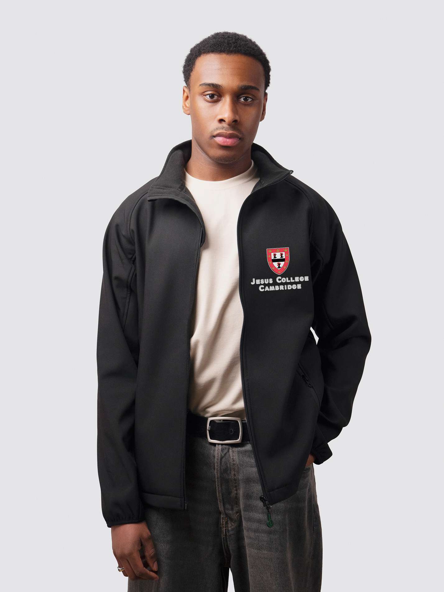 Jesus College Cambridge JCR Sustainable Men's Soft Shell Jacket