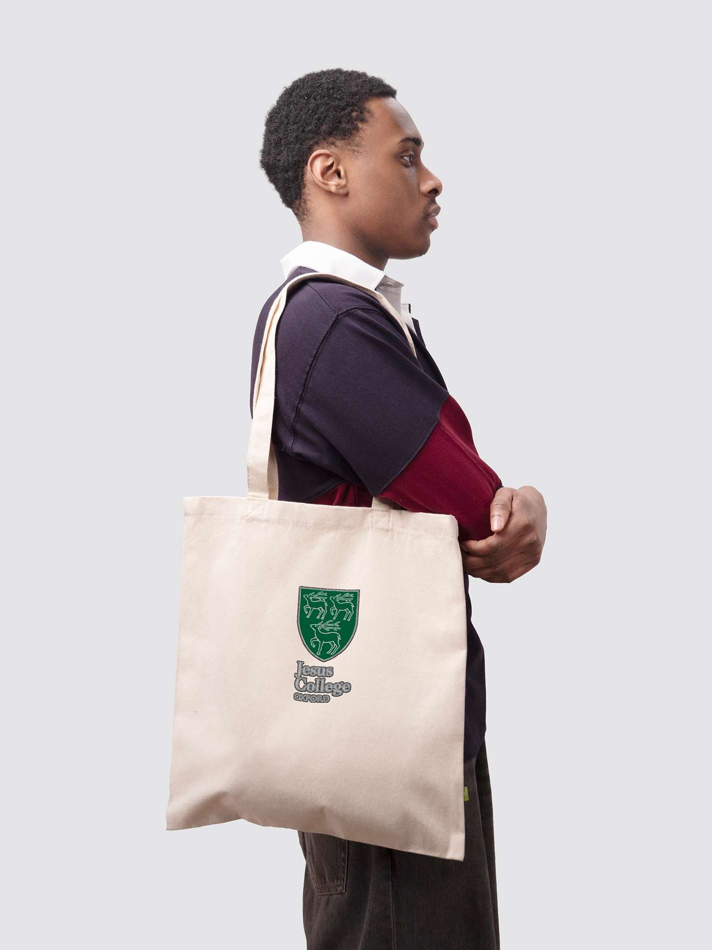 Jesus College Oxford Organic Cotton Tote Bag
