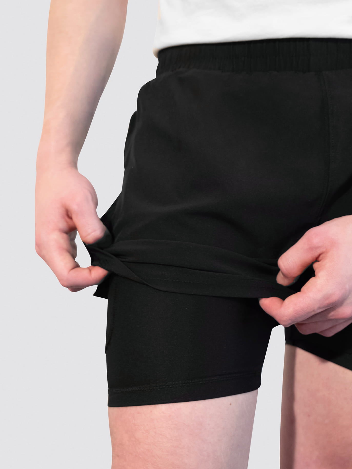 Keble College Oxford JCR Dual Layer Sports Shorts