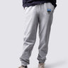 undergraduate cuffed sweatpants, made from soft cotton fabric, with Lucy Cavendish logo