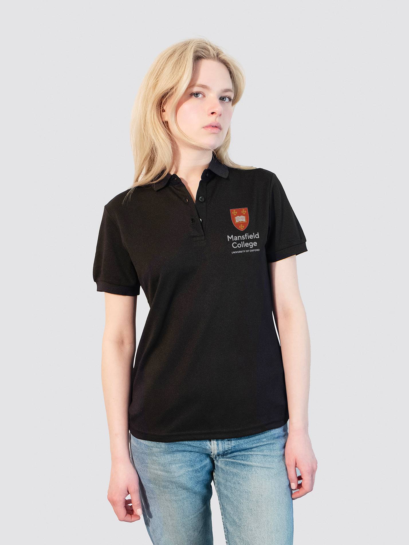 Mansfield College Oxford Sustainable Ladies Polo Shirt