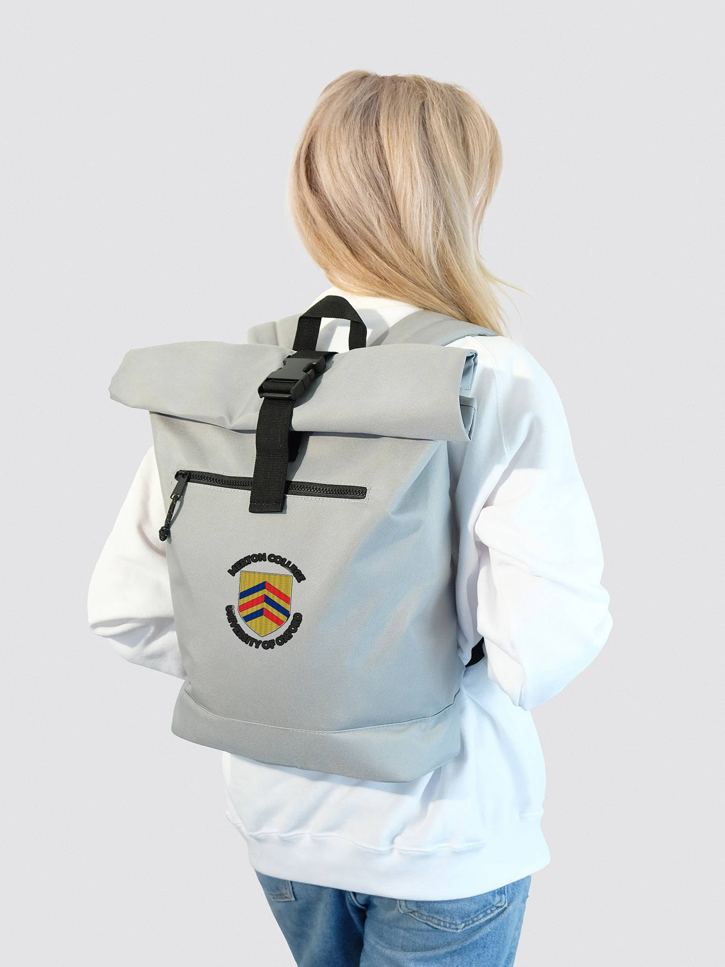 Merton College Oxford JCR Roll Top Backpack