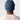 The back of an extra warm, Cambridge University knitted beanie