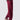 custom university joggers in burgundy, with elasticated waistband