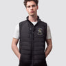 Durham University gilet, made entirely from premium sustainable yarns