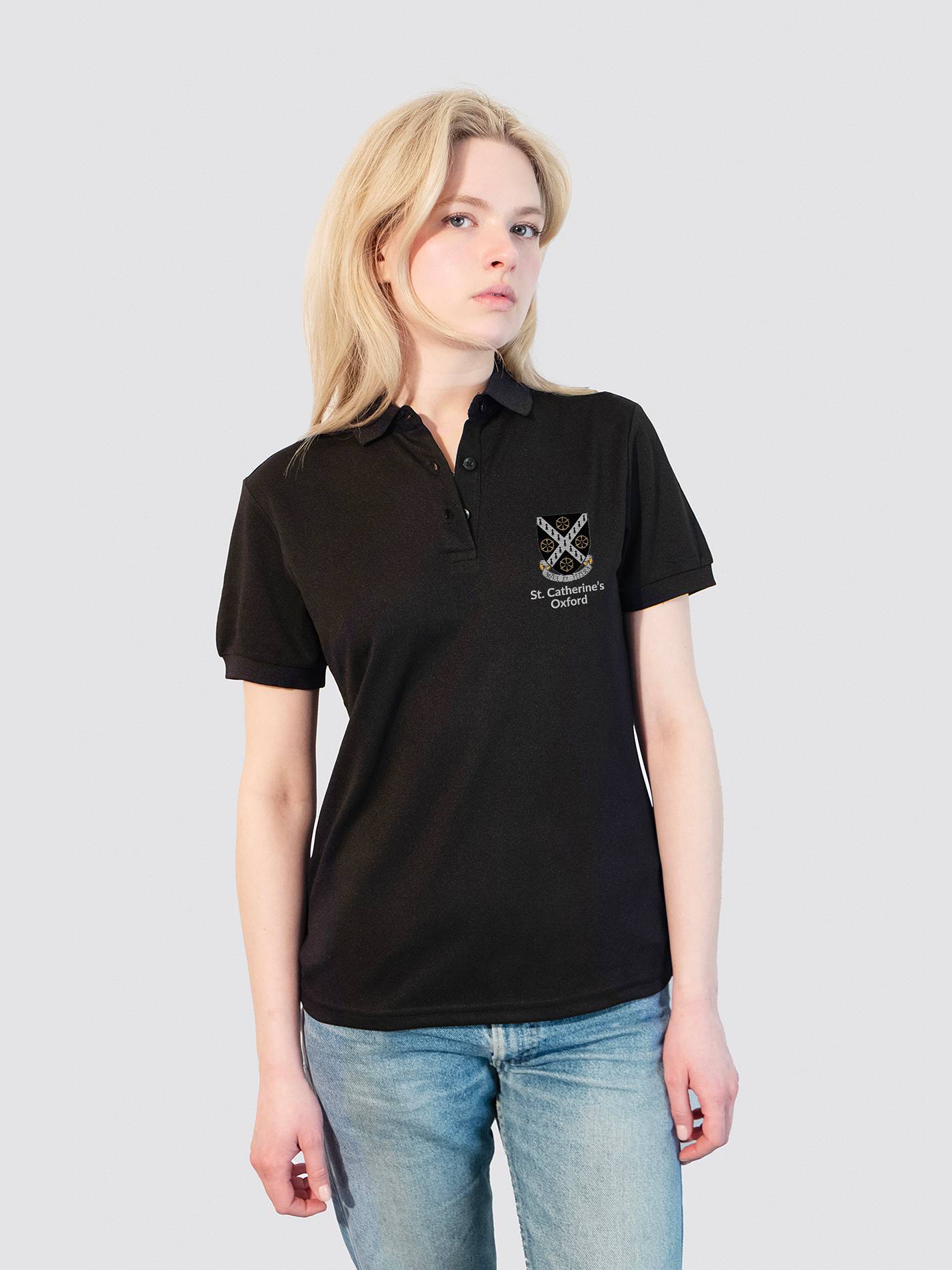 St Catherine's College Oxford MCR Sustainable Ladies Polo Shirt