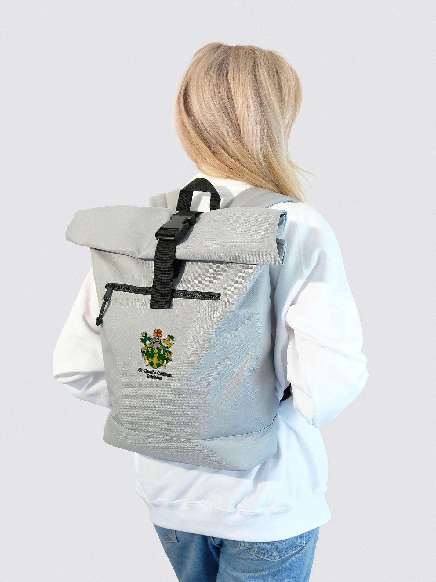 St Chad's College Durham MCR Roll Top Backpack