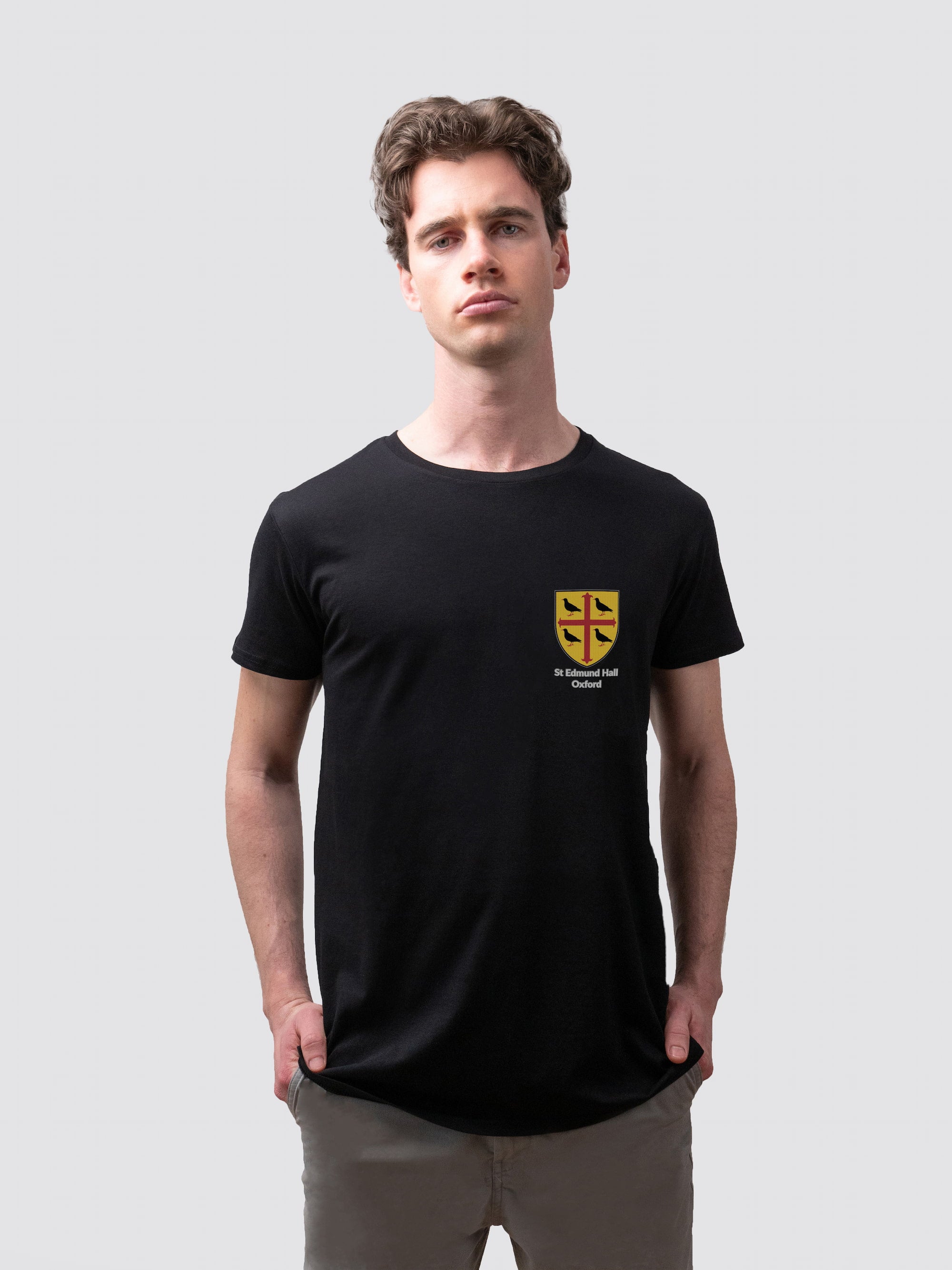 Sustainable St Edmund Hall t-shirt, made from organic cotton