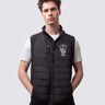 Durham University gilet, made entirely from premium sustainable yarns