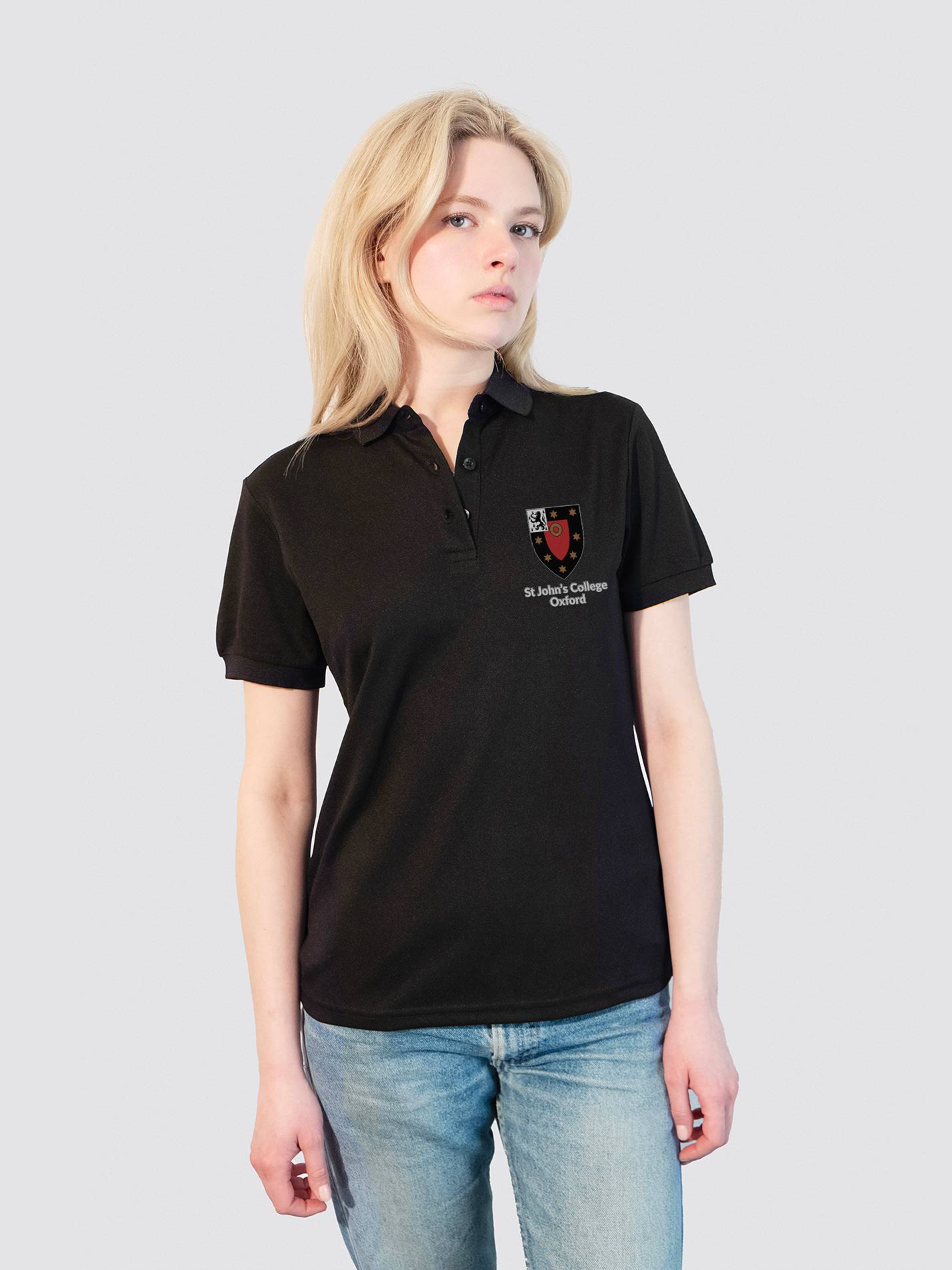 St John's College Oxford JCR Sustainable Ladies Polo Shirt