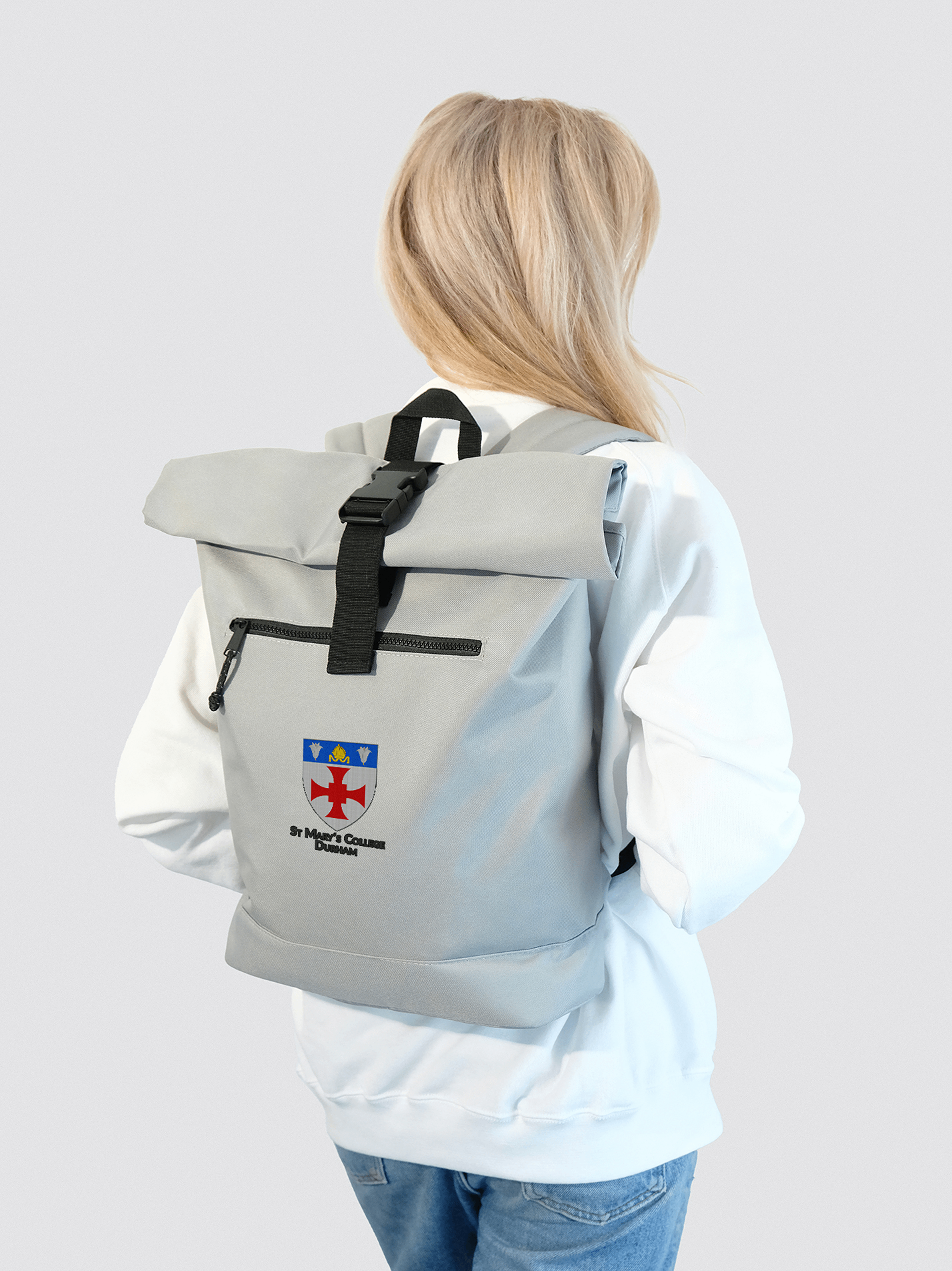 St Mary's College Durham Roll Top Backpack