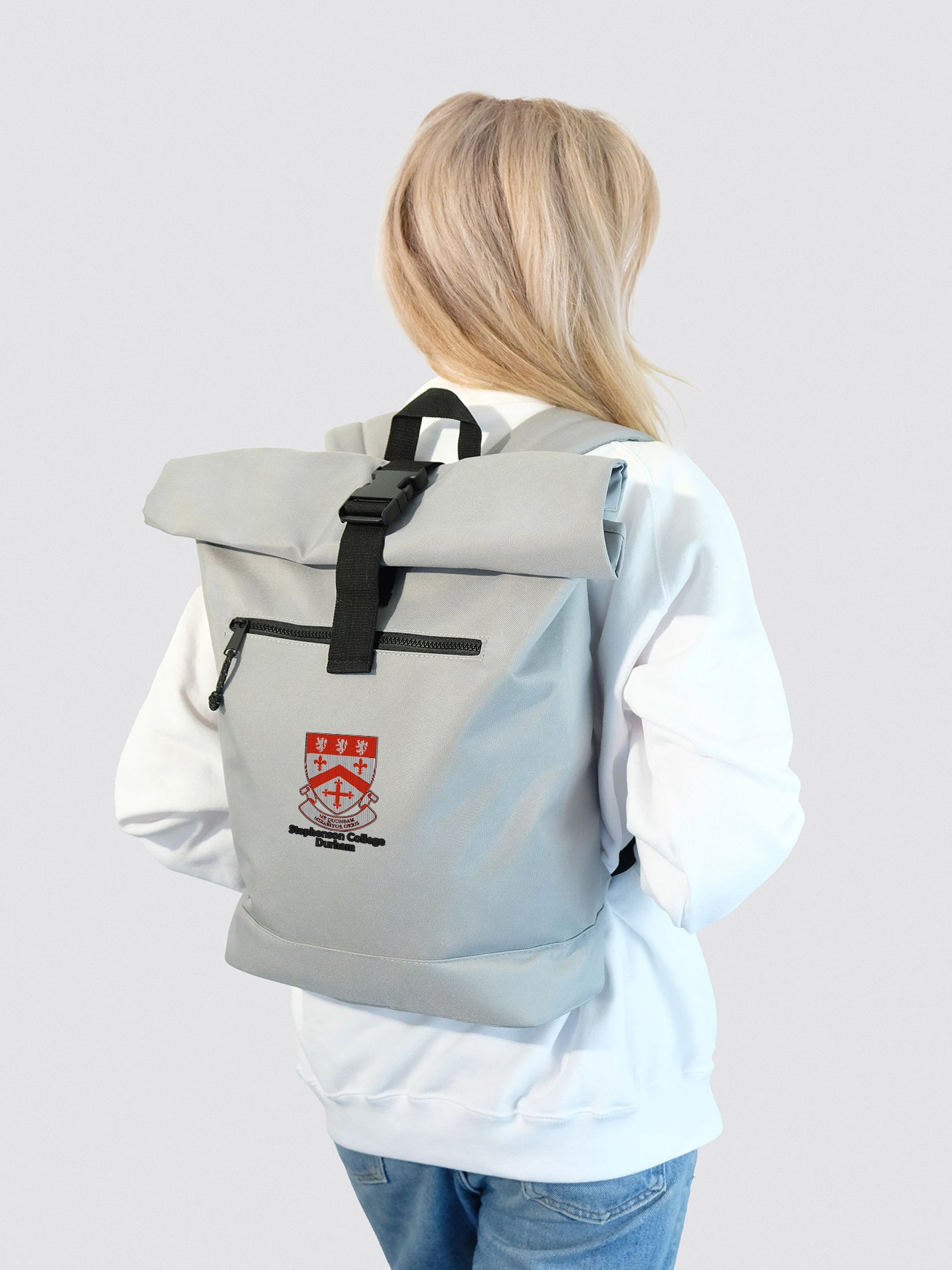 Stephenson College Durham Roll Top Backpack