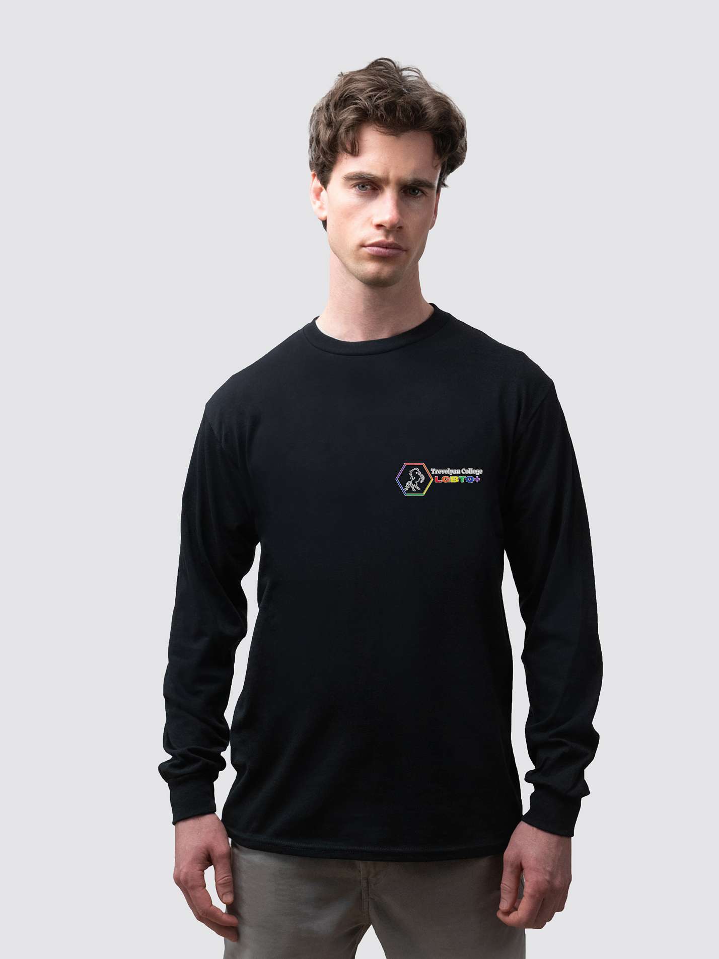 Trevelyan College Durham LGBTQ+ Unisex Cotton Long Sleeve T-Shirt