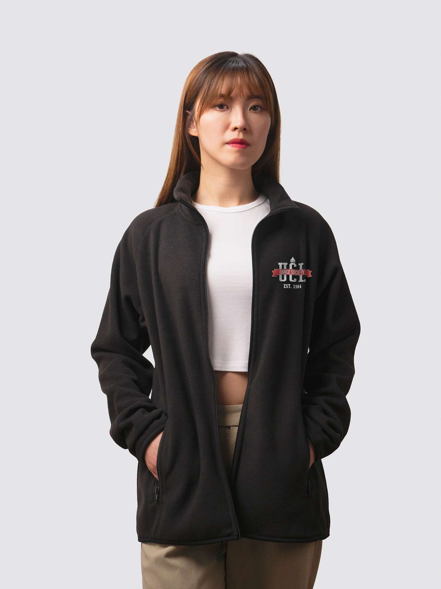 UCL Dance Society Competition Team Sustainable Unisex Full Zip Fleece