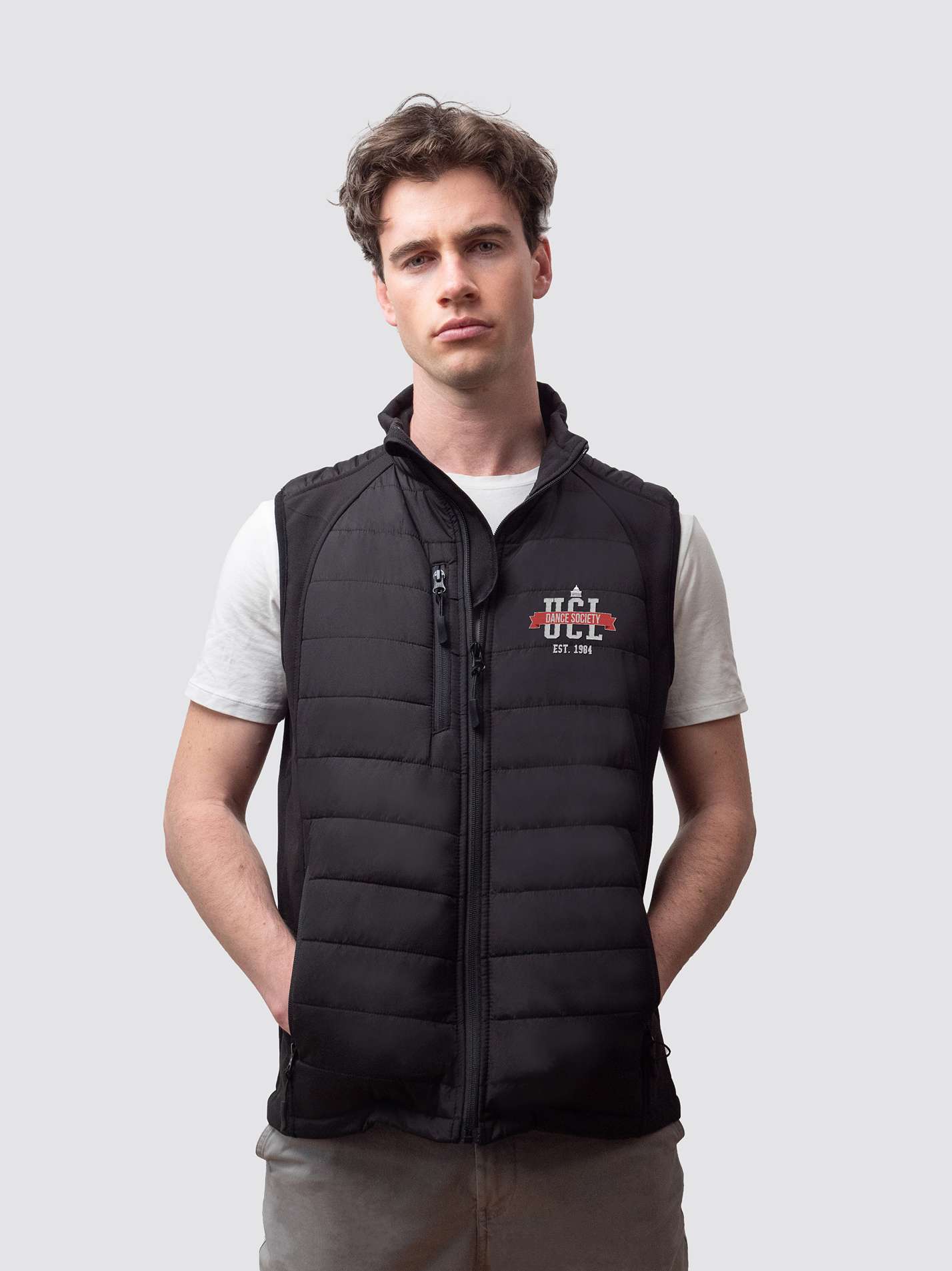 UCL Dance Society Competition Team Sustainable Unisex Gilet Puffer