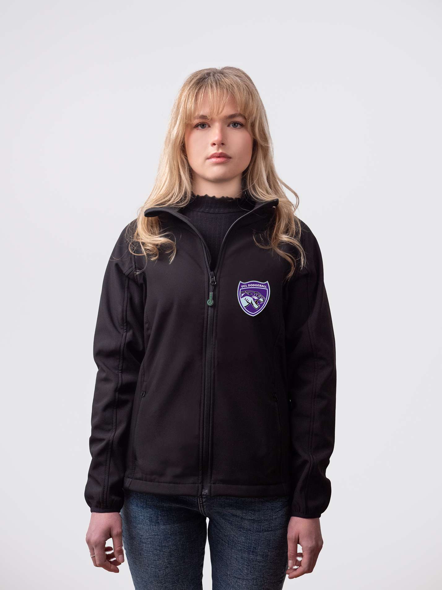 UCL Dodgeball Sustainable Ladies Soft Shell Jacket