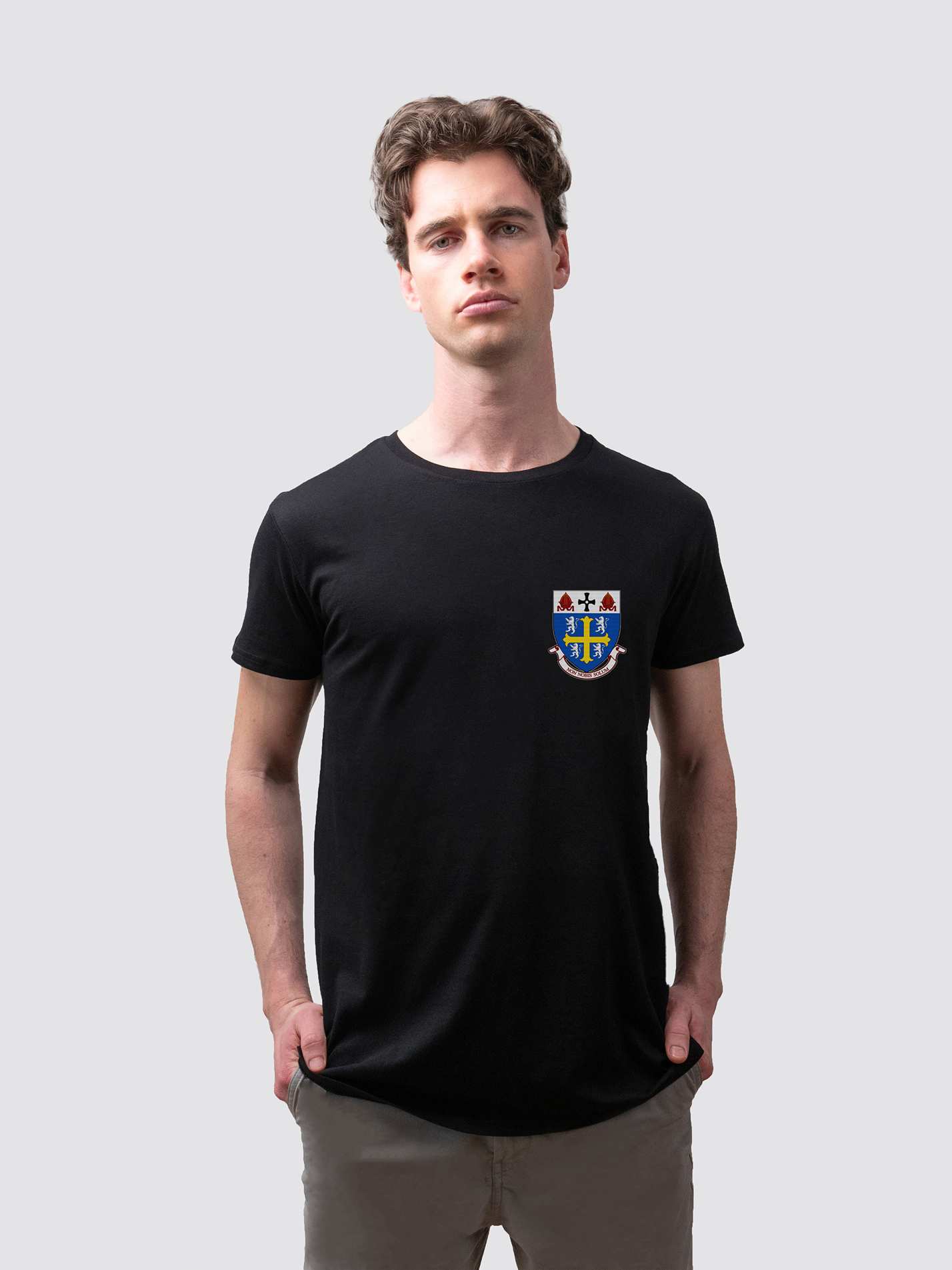 Sustainable University College t-shirt, made from organic cotton
